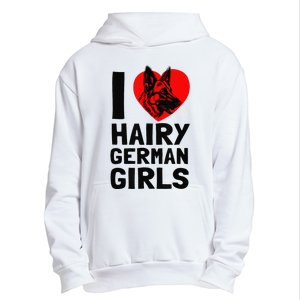 I Love Hairy German German Shepherd edition  Urban Pullover Hoodie