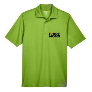 I Love Hot Moms Men's Origin Performance Pique Polo