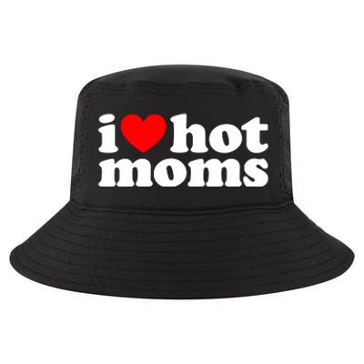 I Love Hot Moms Cool Comfort Performance Bucket Hat