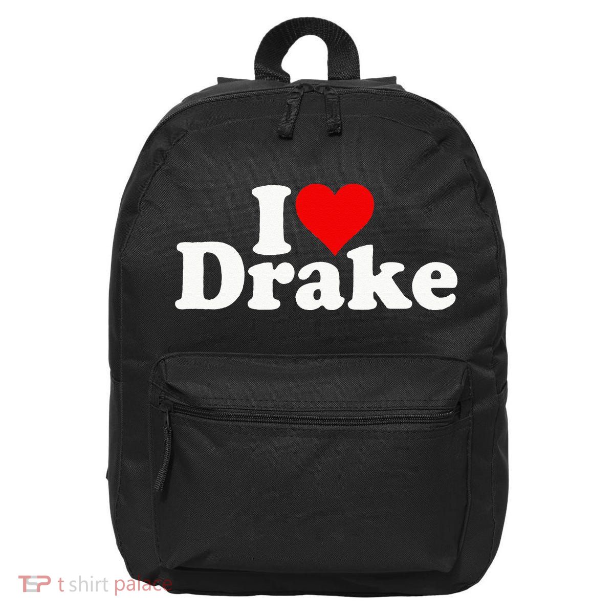 I LOVE HEART DRAKE 16 in Basic Backpack