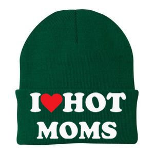 I Love Hot Moms Knit Cap Winter Beanie