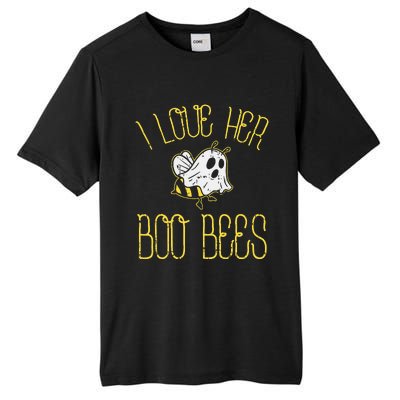 I Love Her Boo Bees Couples Halloween Adult Costume His Tall Fusion ChromaSoft Performance T-Shirt