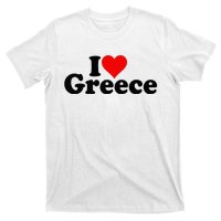 I Love Heart Greece T-Shirt