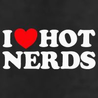 I Love Hot Nerds Funny Geek Science Gamer Smart Thinker Fan Cool Comfort Performance Bucket Hat
