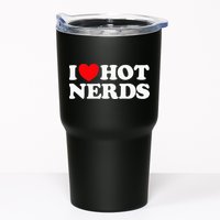 I Love Hot Nerds Funny Geek Science Gamer Smart Thinker Fan Tumbler