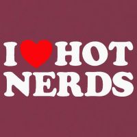 I Love Hot Nerds Funny Geek Science Gamer Smart Thinker Fan 16oz Travel Tumbler