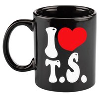 I LOVE HEART TS T S 11oz C Handle Ceramic Mug