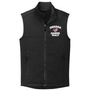 Indiana Loves Harris Walz America Vote Indianapolis Democrat Cute Gift Collective Smooth Fleece Vest