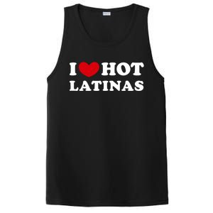 I Love Hot Latinas I Heart Hot Latinas Gift PosiCharge Competitor Tank