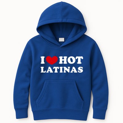 I Love Hot Latinas I Heart Hot Latinas Gift Kids Hoodie