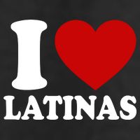 I Love Heart Latinas 7 Panel Mesh Trucker Snapback Hat