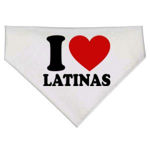 I Love Heart Latinas USA-Made Doggie Bandana