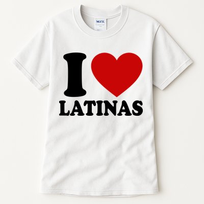 I Love Heart Latinas Tall T-Shirt