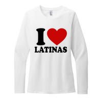 I Love Heart Latinas Womens CVC Long Sleeve Shirt