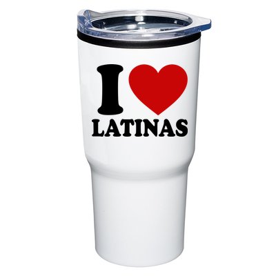 I Love Heart Latinas Tumbler
