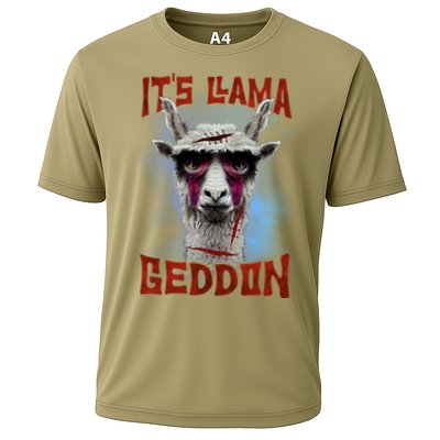 It's Llamageddon Halloween Llama Zombie Funny Spooky Costumes Graphic Plus Size Performance Shirt
