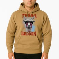 It's Llamageddon Halloween Llama Zombie Funny Spooky Costumes Graphic Plus Size Hoodie