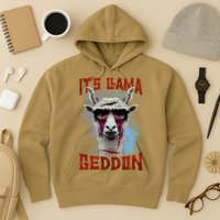 It's Llamageddon Halloween Llama Zombie Funny Spooky Costumes Graphic Plus Size Hoodie