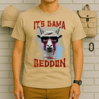It's Llamageddon Halloween Llama Zombie Funny Spooky Costumes Graphic Plus Size T-Shirt