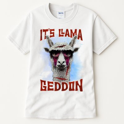 It's Llamageddon Halloween Llama Zombie Funny Spooky Costumes Graphic Plus Size Tall T-Shirt
