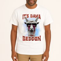 It's Llamageddon Halloween Llama Zombie Funny Spooky Costumes Graphic Plus Size Tall T-Shirt