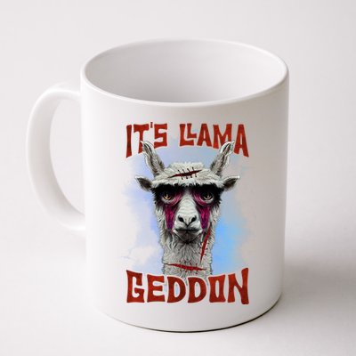 It's Llamageddon Halloween Llama Zombie Funny Spooky Costumes Graphic Plus Size Mug
