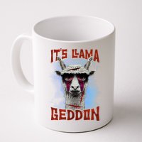 It's Llamageddon Halloween Llama Zombie Funny Spooky Costumes Graphic Plus Size Mug