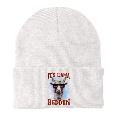 It's Llamageddon Halloween Llama Zombie Funny Spooky Costumes Graphic Plus Size Beanie