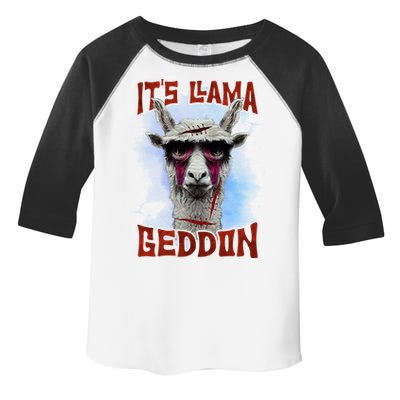 It's Llamageddon Halloween Llama Zombie Funny Spooky Costumes Graphic Plus Size Toddler Fine Jersey T-Shirt