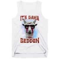 It's Llamageddon Halloween Llama Zombie Funny Spooky Costumes Graphic Plus Size Tank Top
