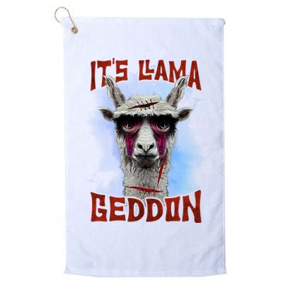 It's Llamageddon Halloween Llama Zombie Funny Spooky Costumes Graphic Plus Size Golf Towel