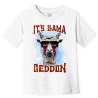It's Llamageddon Halloween Llama Zombie Funny Spooky Costumes Graphic Plus Size Toddler T-Shirt