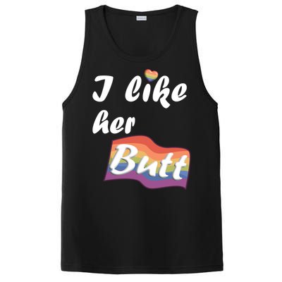 I Like Her Butt For Lgbtq Pride Gift PosiCharge Competitor Tank