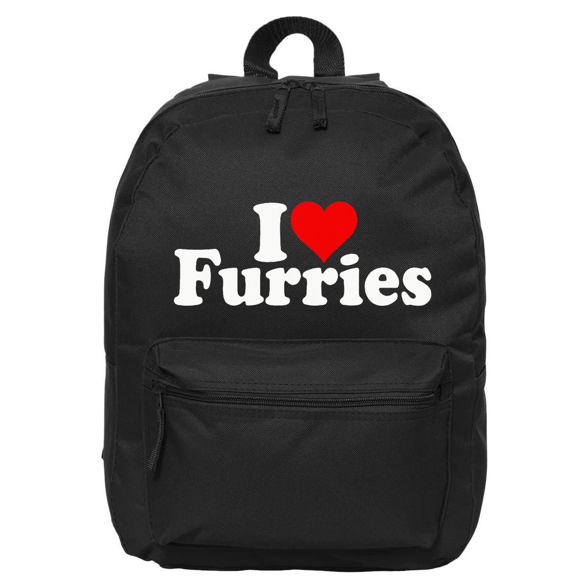 I Love Heart Furries Furry Fandom Cosplay Fursuit 16 in Basic Backpack