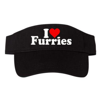 I Love Heart Furries Furry Fandom Cosplay Fursuit Valucap Bio-Washed Visor