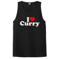 I Love Heart Curry PosiCharge Competitor Tank