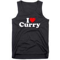 I Love Heart Curry Tank Top