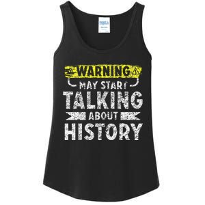 I love History funny history lover gift Ladies Essential Tank