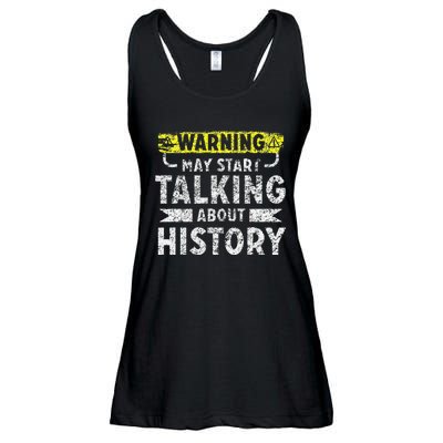 I love History funny history lover gift Ladies Essential Flowy Tank