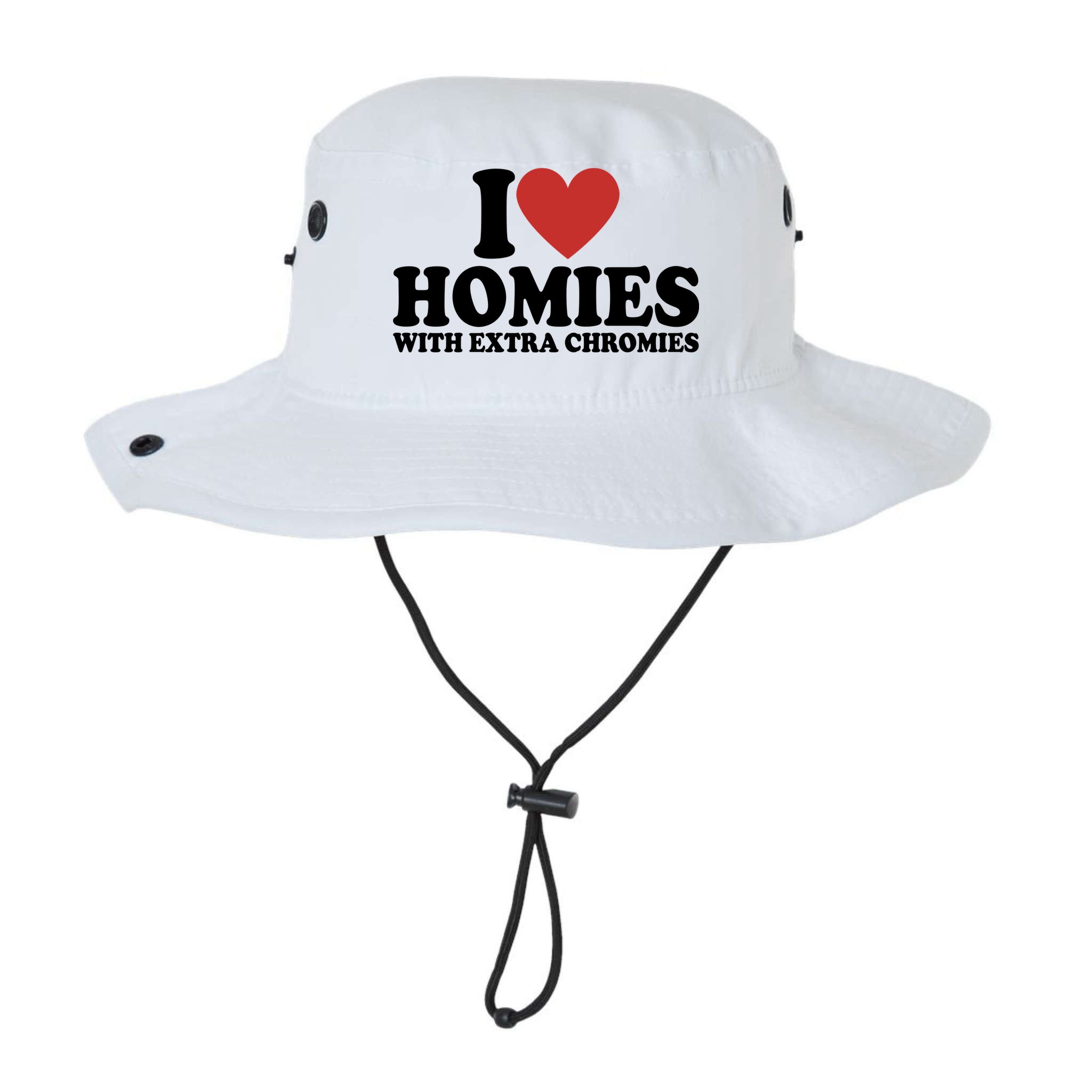 I Love Homies With Extra Chromies Down Syndrome Bucket Hat