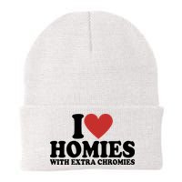 I Love Homies With Extra Chromies Down Syndrome Beanie