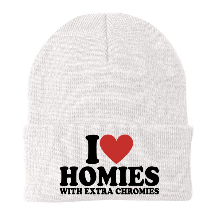 I Love Homies With Extra Chromies Down Syndrome Beanie