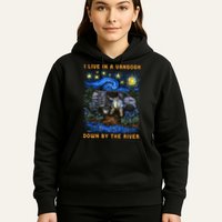 I Live In A Van Gogh Down By The River Hoodie