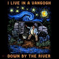 I Live In A Van Gogh Down By The River Tall T-Shirt