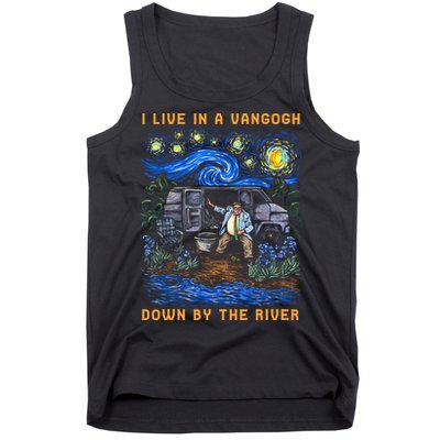 I Live In A Van Gogh Down By The River Tank Top