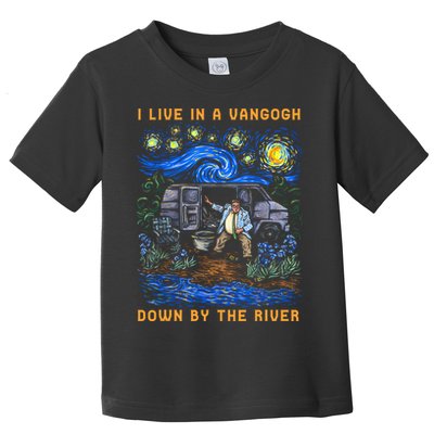 I Live In A Van Gogh Down By The River Toddler T-Shirt