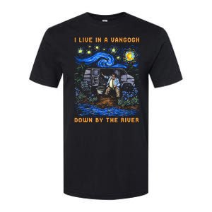 I Live In A Van Gogh Down By The River Softstyle CVC T-Shirt