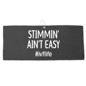 Ivf Life Ivf Transfer Day Retrieval Day Ivf Mom Gift Large Microfiber Waffle Golf Towel