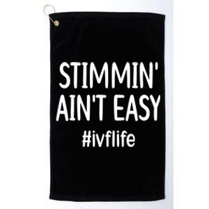 Ivf Life Ivf Transfer Day Retrieval Day Ivf Mom Gift Platinum Collection Golf Towel