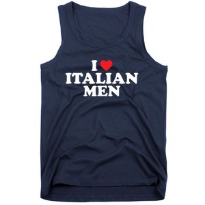 I Love Italian Men Tank Top